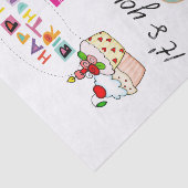 ハッピーバースデーティッシュペーパーおもしろいカップケーキ 薄葉紙 (詳細)