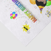 ハッピーバースデーティッシュペーパーアフリカボーイ 薄葉紙 (詳細)