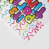 ハッピーバースデーティッシュペーパーイッツタイムキャンドルパーティー 薄葉紙 (詳細)