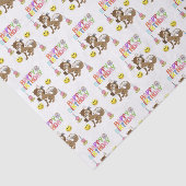 ハッピーバースデーティッシュペーパーウルフ 薄葉紙 (詳細)