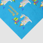 ハッピーバースデーティッシュペーパーキャンドル 薄葉紙 (詳細)