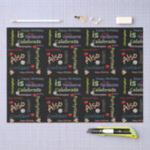 ハッピーバースデーティッシュペーパークリストファー 薄葉紙