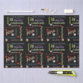 ハッピーバースデーティッシュペーパーサマンサ 薄葉紙 (クラフト)