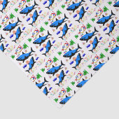 ハッピーバースデーティッシュペーパーサメ 薄葉紙 (詳細)