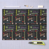 ハッピーバースデーティッシュペーパージャクソン 薄葉紙 (クラフト)