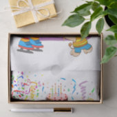 ハッピーバースデーティッシュペーパーヒポタムス 薄葉紙 (ギフト)