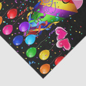 ハッピーバースデーティッシュペーパーピンクピグ（昆虫）マルハナバチ 薄葉紙 (詳細)