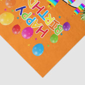 ハッピーバースデーティッシュペーパーフルーツ 薄葉紙 (詳細)