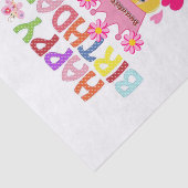 ハッピーバースデーティッシュペーパープリンセス 薄葉紙 (詳細)