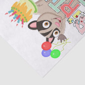 ハッピーバースデーティッシュペーパーポーサムケーキ 薄葉紙 (詳細)