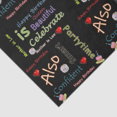 ハッピーバースデーティッシュペーパーマザー・イン・ロー 薄葉紙 (詳細)