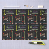 ハッピーバースデーティッシュペーパーマーサ 薄葉紙 (クラフト)