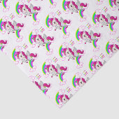 ハッピーバースデーティッシュペーパーユニコーン 薄葉紙 (詳細)