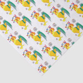 ハッピーバースデーティッシュペーパールースター 薄葉紙 (詳細)