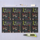 ハッピーバースデーティッシュペーパーワイアット 薄葉紙 (クラフト)