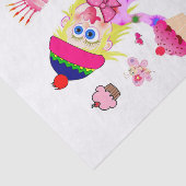 ハッピーバースデーティッシュペーパーワッキー少女 薄葉紙 (詳細)