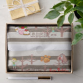 ハッピーバースデーティッシュペーパー犬への願い 薄葉紙 (ギフト)