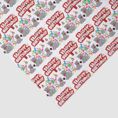 ハッピーバースデーティッシュペーパー猫 薄葉紙 (詳細)