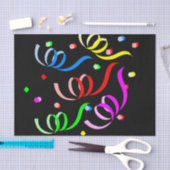 ハッピーバースデーティッシュペーパー紙吹雪 薄葉紙 (クラフト)