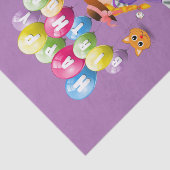 ハッピーバースデーティッシュペーパー ビクトリアン 薄葉紙 (詳細)