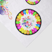 ハッピーバースデーティッシュペーパー（昆虫）マルハナバチ 薄葉紙 (詳細)