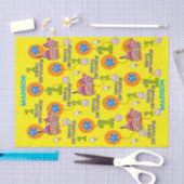 ハッピーバースデーティッシュペーパー#1第1誕生日 薄葉紙 (クラフト)