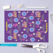 ハッピーバースデーティッシュペーパー#5ハッピーファイブ誕生日 薄葉紙 (クラフト)