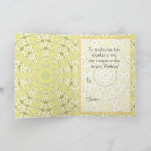 ハッピーバースデーテディベアの泡パーティー カード (内部)