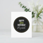 ハッピーバースデーテンプレート (スタンド正面)