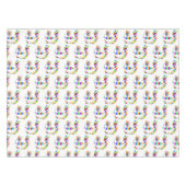 ハッピーバースデーテーブルクロスのキャンドルバルーン テーブルクロス (正面(横))