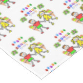 ハッピーバースデーテーブルクロスの双子 テーブルクロス (アングル)