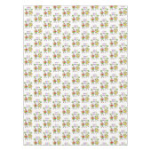 ハッピーバースデーテーブルクロスの双子 テーブルクロス (正面)