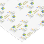 ハッピーバースデーテーブルクロスろうそく テーブルクロス (アングル)