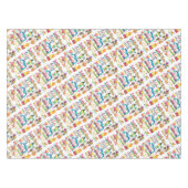 ハッピーバースデーテーブルクロスカーニバルサーカス テーブルクロス (正面(横))