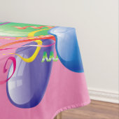 ハッピーバースデーテーブルクロスバルーンピンク テーブルクロス (インサイチュ)