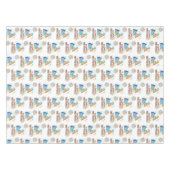 ハッピーバースデーテーブルクロスパーティー帽子 テーブルクロス (正面(横))