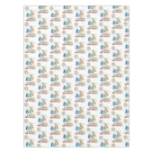 ハッピーバースデーテーブルクロスパーティー帽子 テーブルクロス (正面)