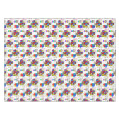 ハッピーバースデーテーブルクロスパーティー時間 テーブルクロス (正面(横))