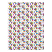 ハッピーバースデーテーブルクロスパーティー時間 テーブルクロス (正面)