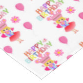 ハッピーバースデーテーブルクロスプリンセス テーブルクロス (アングル)