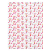 ハッピーバースデーテーブルクロスプリンセス テーブルクロス (正面)