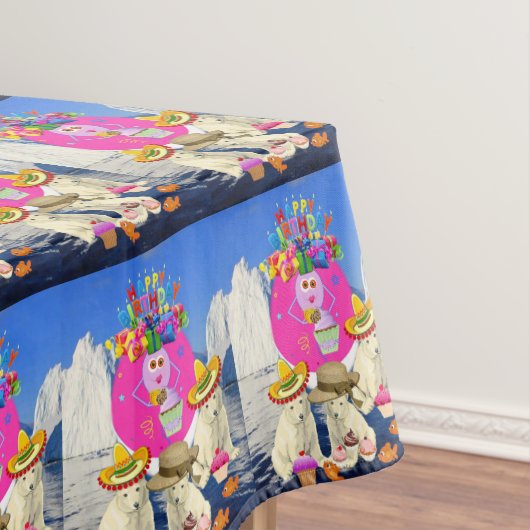 ハッピーバースデーテーブルクロスポーラーベア テーブルクロス (インサイチュ)
