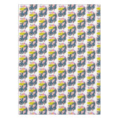 ハッピーバースデーテーブルクロスミュージシャンギター テーブルクロス (正面)