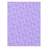 ハッピーバースデーテーブルクロスユニコーンパープル テーブルクロス (正面)