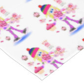 ハッピーバースデーテーブルクロスワッキーガール テーブルクロス (アングル)