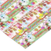 ハッピーバースデーテーブルクロス雪だるまサンタクロース テーブルクロス (アングル)