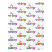 ハッピーバースデーテーブルクロス驚き テーブルクロス (正面)