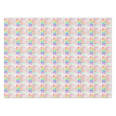 ハッピーバースデーテーブルクロス テーブルクロス (正面(横))