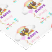 ハッピーバースデーテーブルクロフクロウ テーブルクロス (アングル)