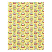 ハッピーバースデーテーブルクロフルーツケーキサル テーブルクロス (正面)